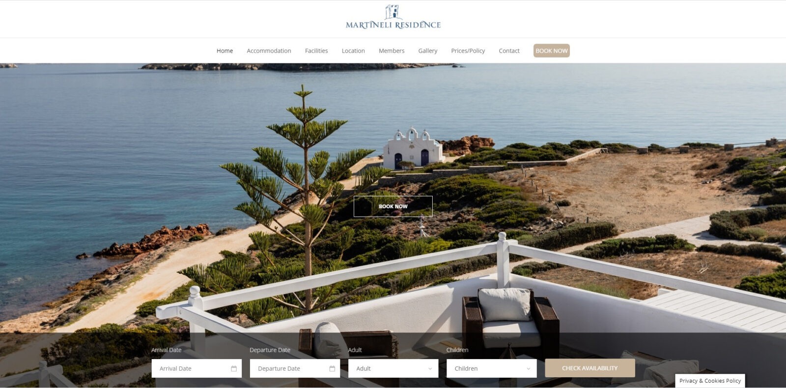Martineli Resindence/Online hotel manager