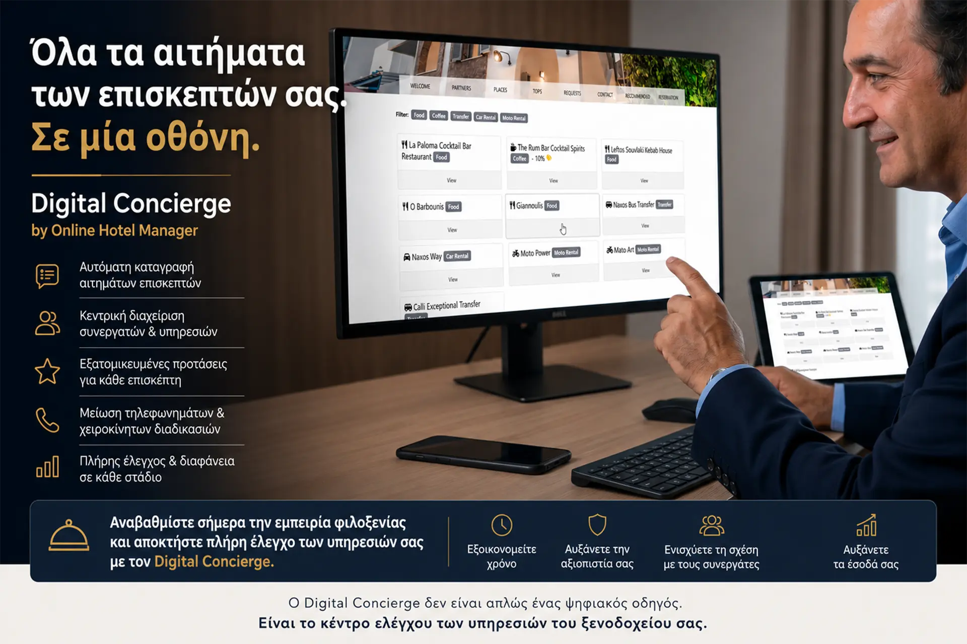 Online Hotel Manager Offer